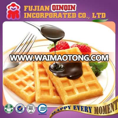 delicious and soft different flavors Belgian egg waffle