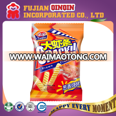 26g delicious children favorite OEM non-fried prawn cracker